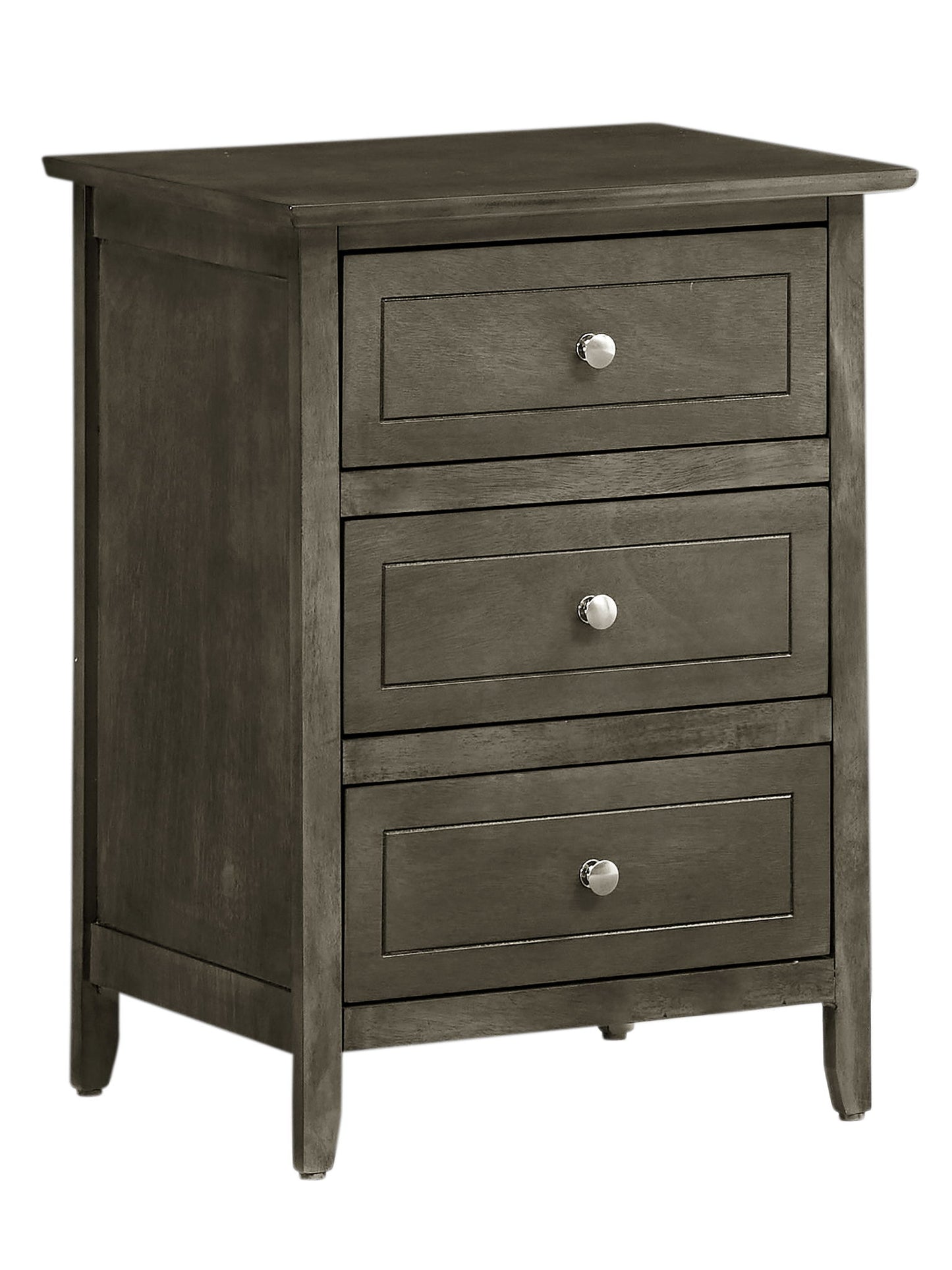 Dove Tailed Drawers 3 Drawer Nightstand - The Sleep Loft - Online Mattress Showroom NYC