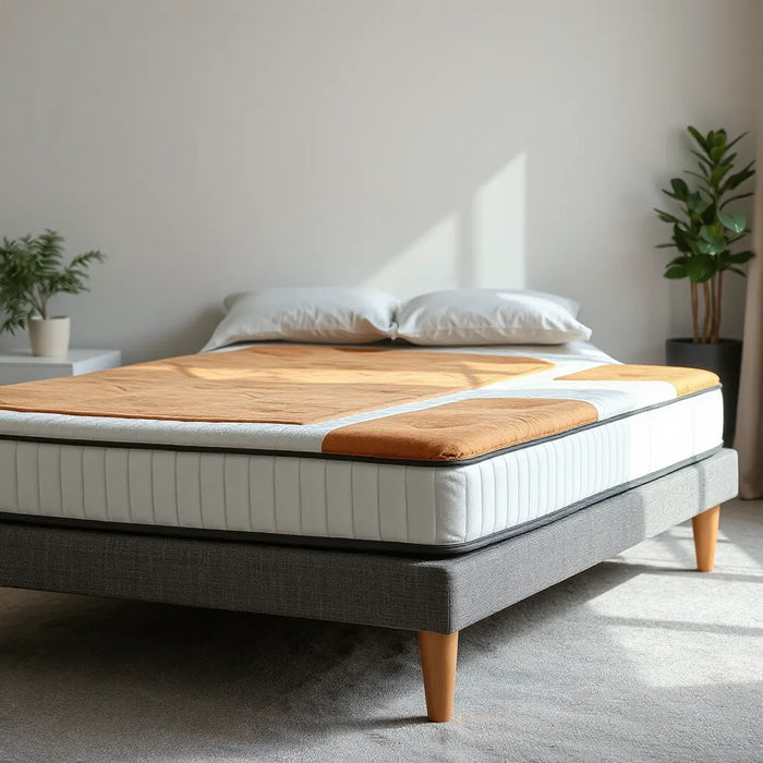 Mattress surface with clearly defined comfort zones for targeted support and pressure relief