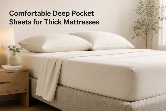 Comfortable Deep Pocket Sheets for Thick Mattresses