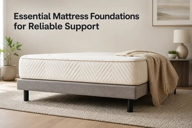 Essential Mattress Foundations for Reliable Support