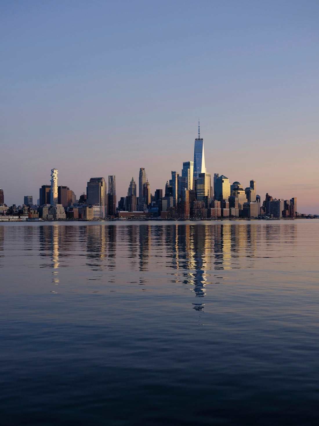 city skyline across body of water during daytime
