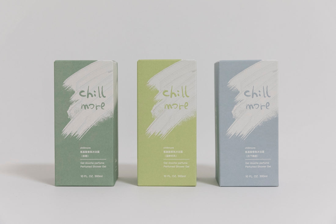 a group of boxes with writing on them