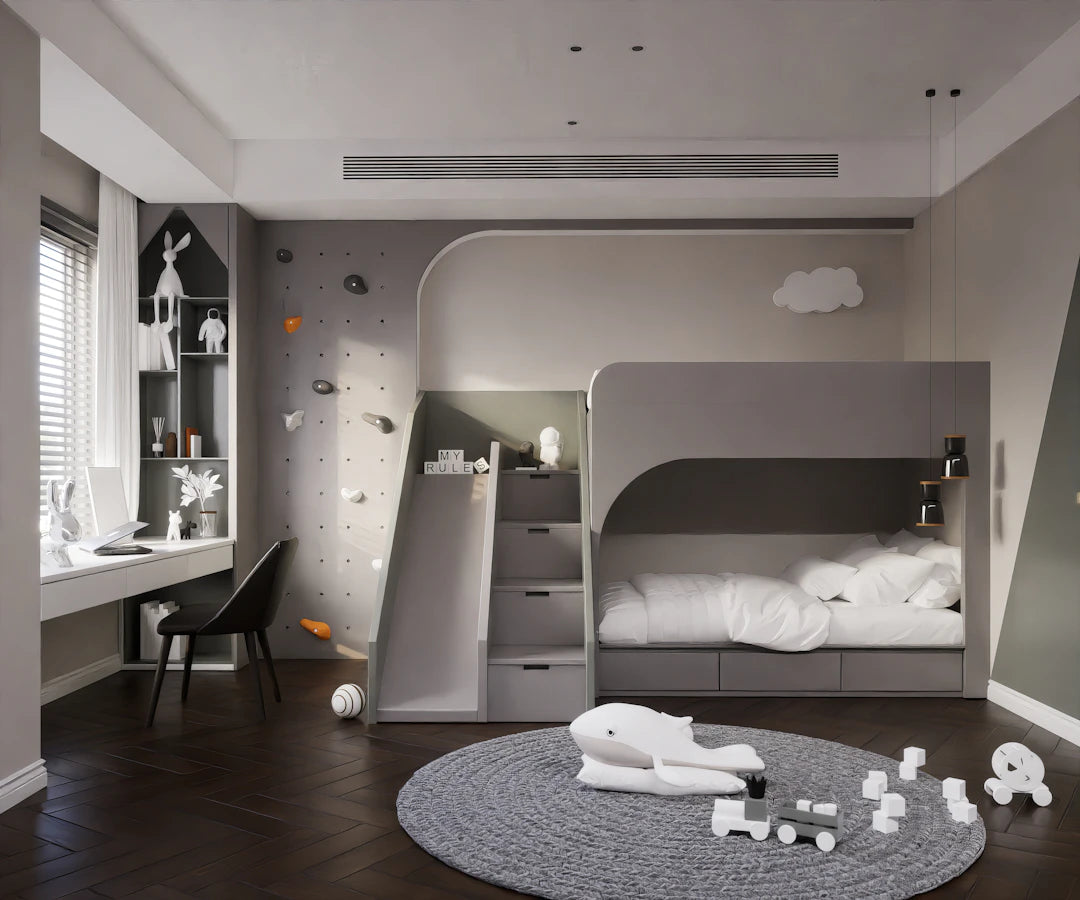 Chic Beds for Modern Kids and Teens with Storage Options