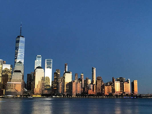 A view of a city skyline from across the water