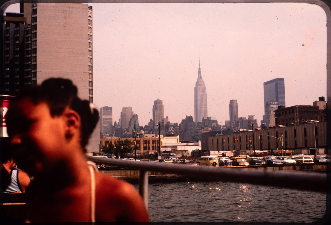 New york city skyline with empire state building visible.