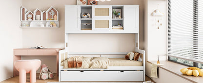 Daybed And All In One Cabinet And Shelf - The Sleep Loft - Online Mattress Showroom NYC