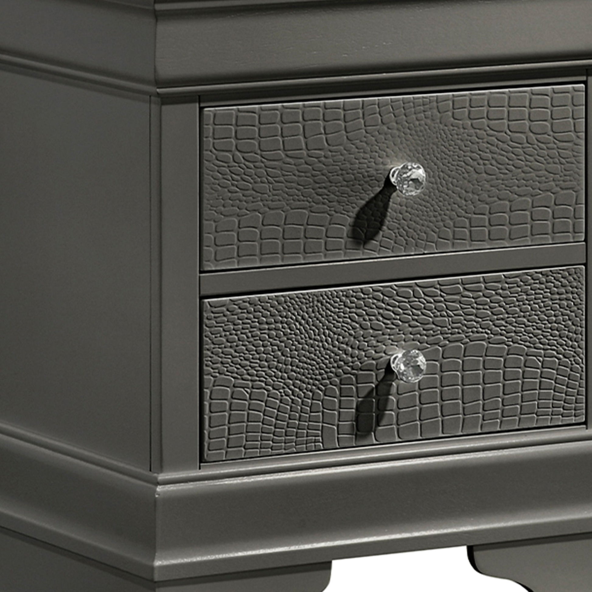 Blaze - 2 Drawer Nightstand - The Sleep Loft - Online Mattress Showroom NYC