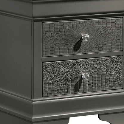 Blaze - 2 Drawer Nightstand - The Sleep Loft - Online Mattress Showroom NYC