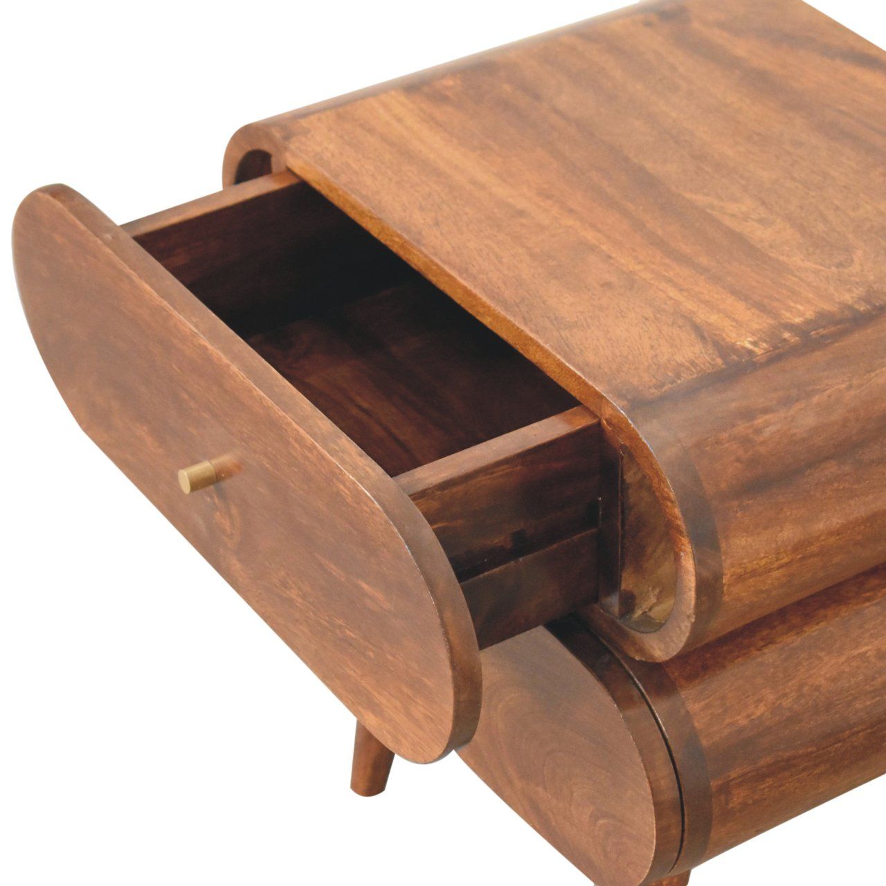 Bubble Nightstand - Brown - The Sleep Loft - Online Mattress Showroom NYC