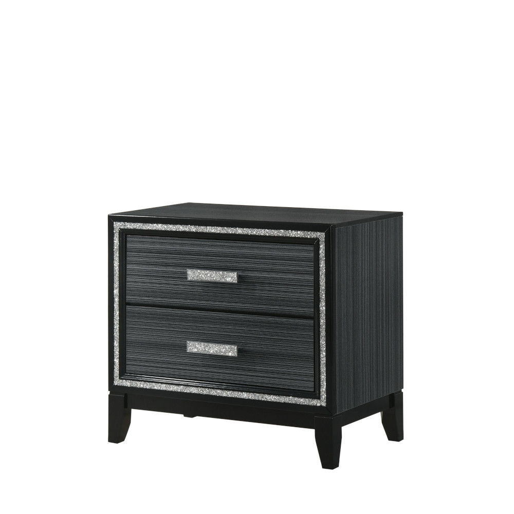 Haiden - Weathered Nightstand - The Sleep Loft - Online Mattress Showroom NYC