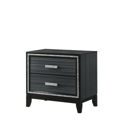 Haiden - Weathered Nightstand - The Sleep Loft - Online Mattress Showroom NYC