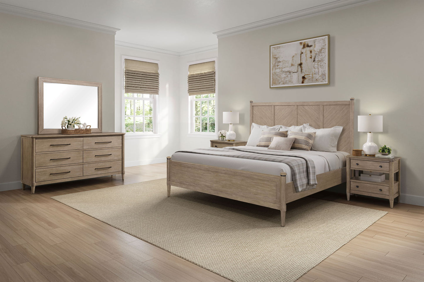 Transitional Style Lo-Post Bed - The Sleep Loft - Online Mattress Showroom NYC