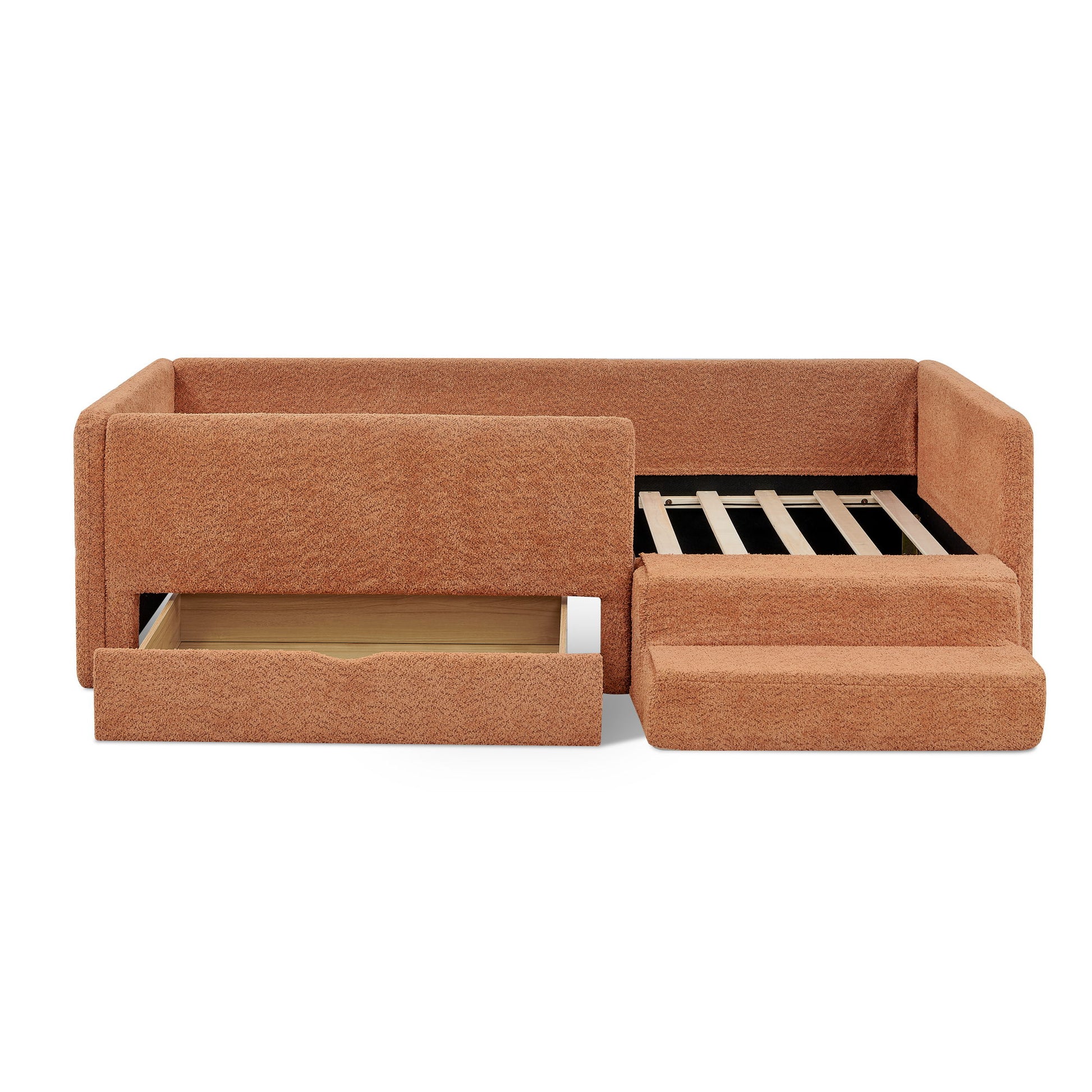 Safe Kids Bed With Guardrails And Storage - The Sleep Loft - Online Mattress Showroom NYC