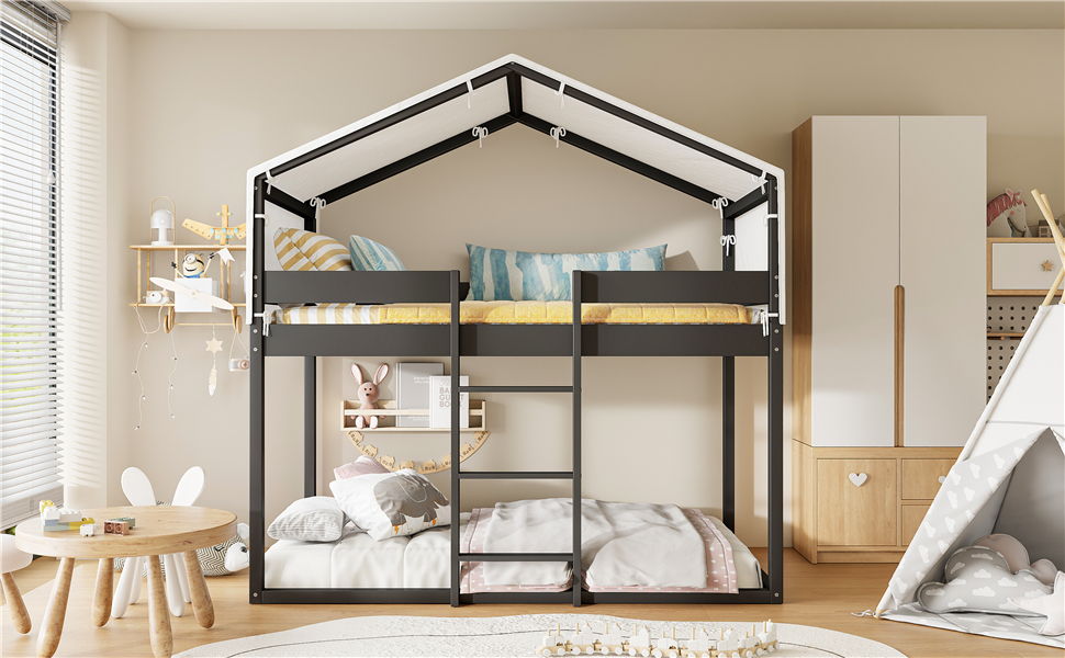 Bunk Bed With Tent - The Sleep Loft - Online Mattress Showroom NYC