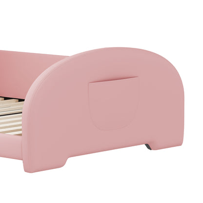 Upholstered Rabbit-Shape Princess Bed With Headboard And Footboard - The Sleep Loft - Online Mattress Showroom NYC