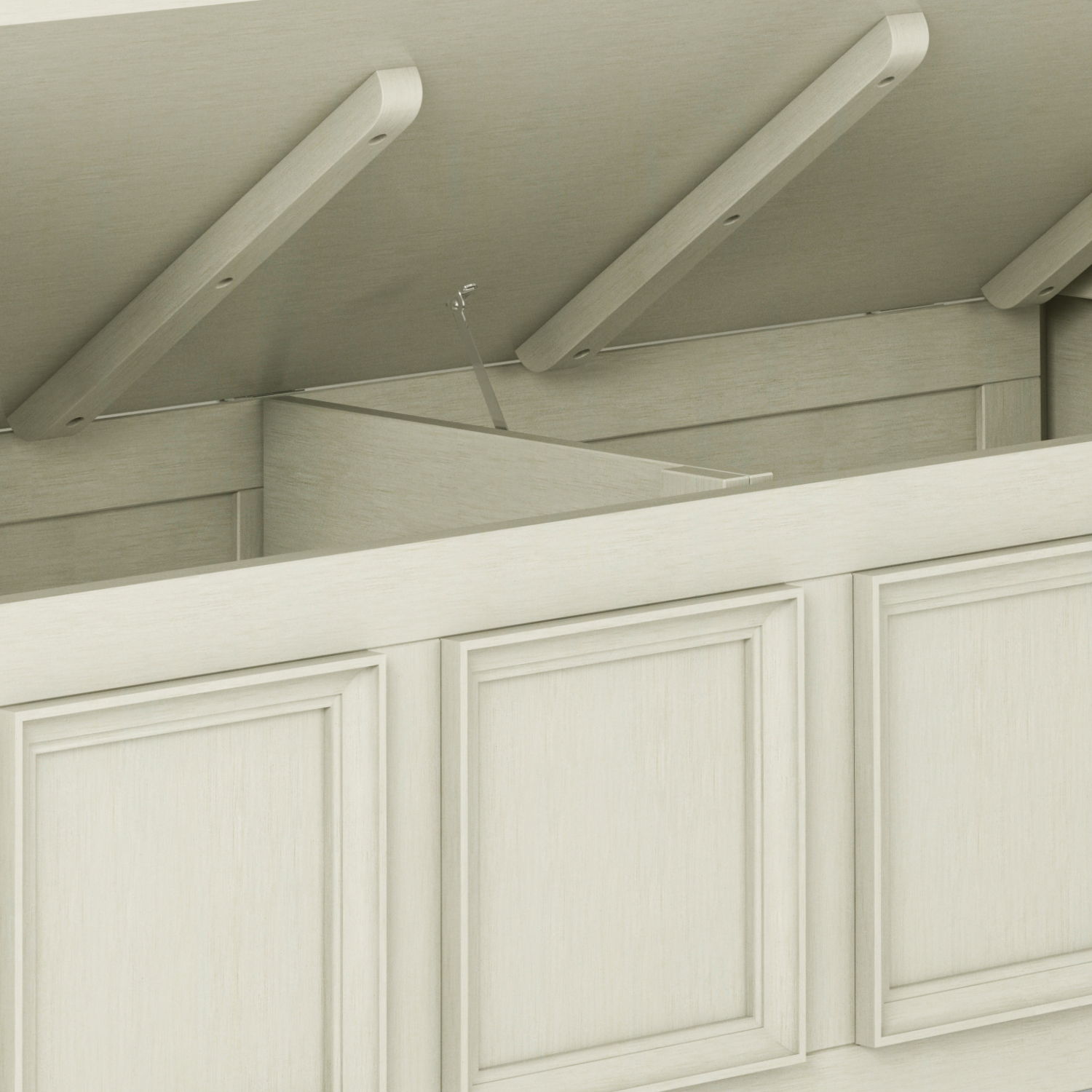 Amherst - Handcrafted Entryway Storage Bench - The Sleep Loft - Online Mattress Showroom NYC