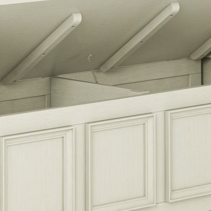 Amherst - Handcrafted Entryway Storage Bench - The Sleep Loft - Online Mattress Showroom NYC