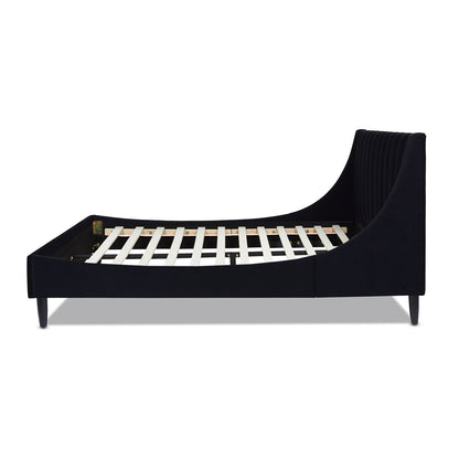 Aspen - Vertical Tufted Modern Headboard Platform Bed Set - The Sleep Loft - Online Mattress Showroom NYC