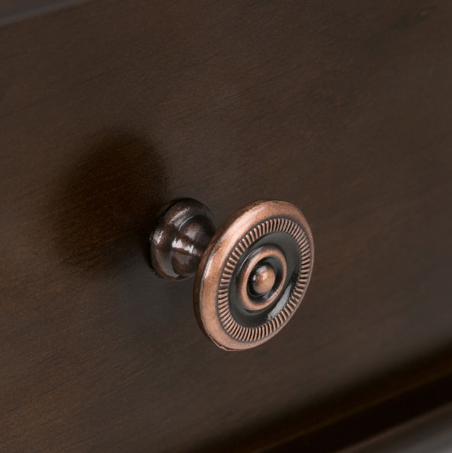 Carlton - Home Office Desk - Dark Tobacco Brown - The Sleep Loft - Online Mattress Showroom NYC