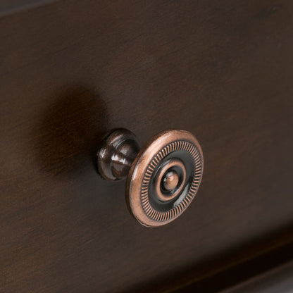 Carlton - Home Office Desk - Dark Tobacco Brown - The Sleep Loft - Online Mattress Showroom NYC