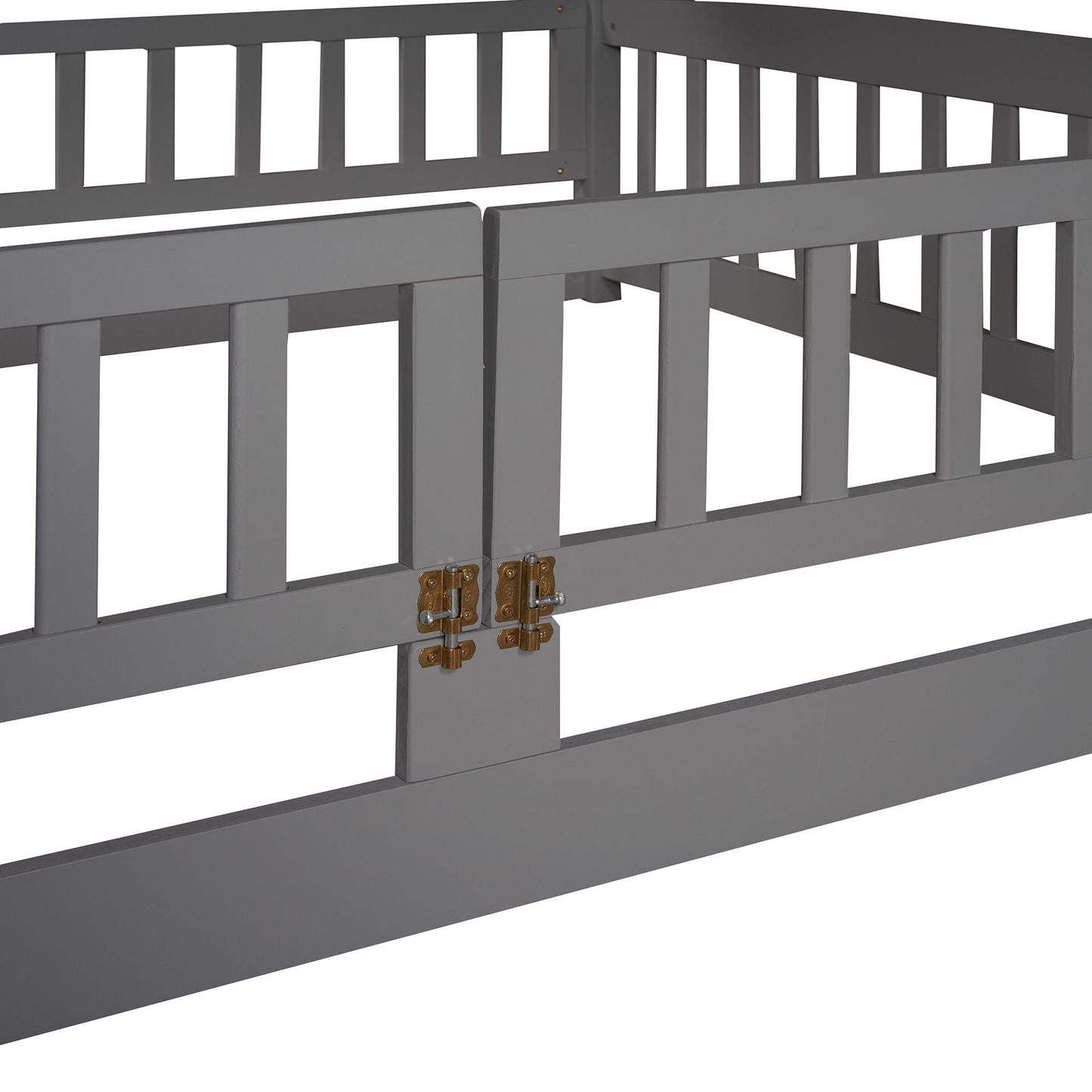 Low Bunk Bed With Slide, Fence And Ladder - The Sleep Loft - Online Mattress Showroom NYC