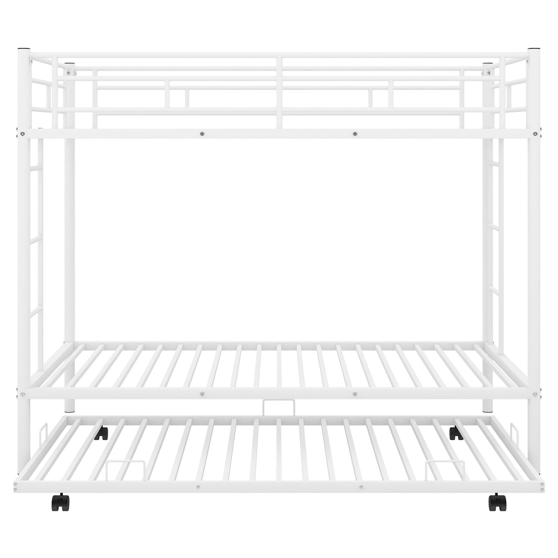 Twin Over Twin Bunk Bed With Trundle - The Sleep Loft - Online Mattress Showroom NYC