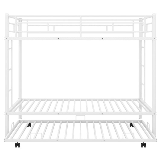 Twin Over Twin Bunk Bed With Trundle - The Sleep Loft - Online Mattress Showroom NYC