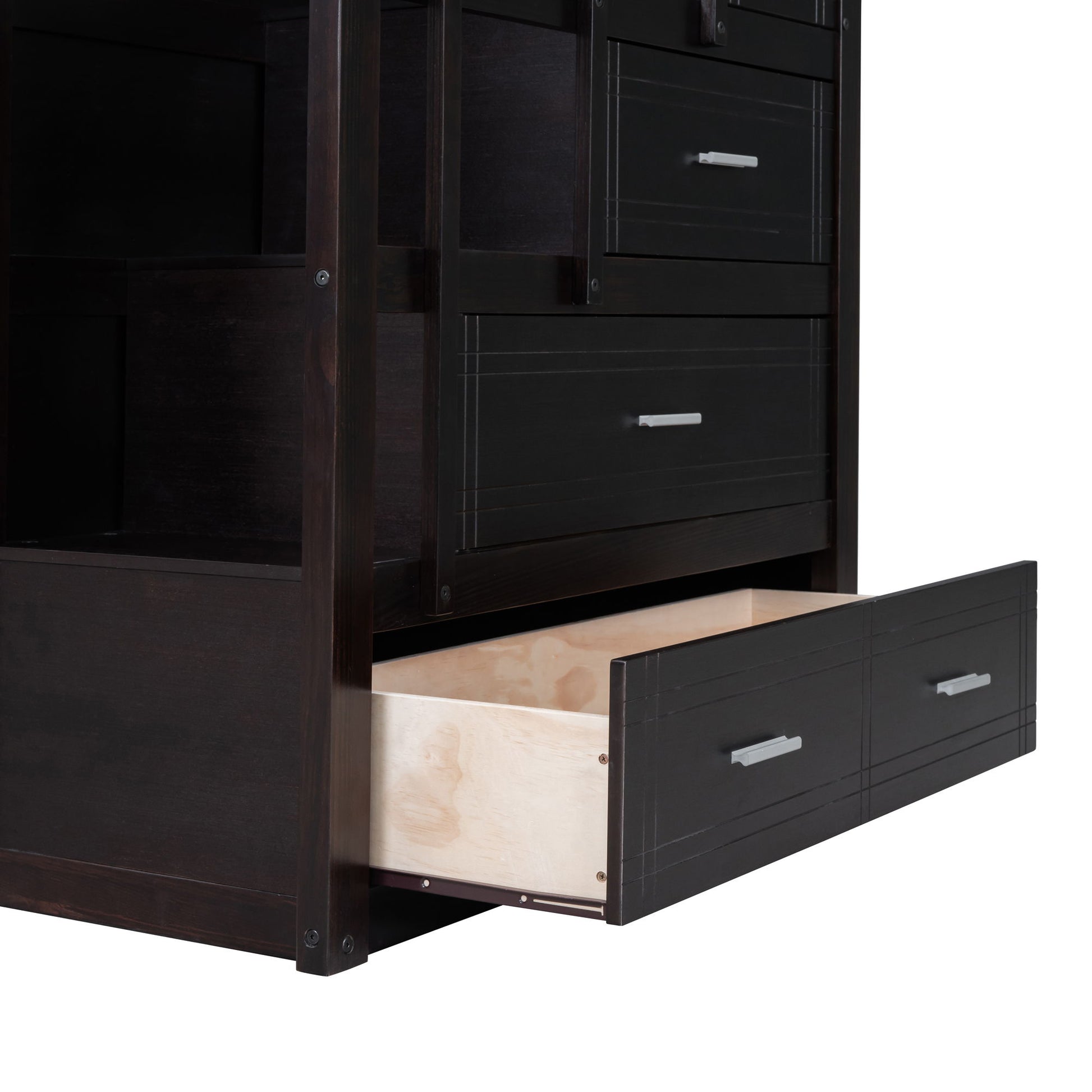 Bunk Bed With Trundle And Staircase - The Sleep Loft - Online Mattress Showroom NYC