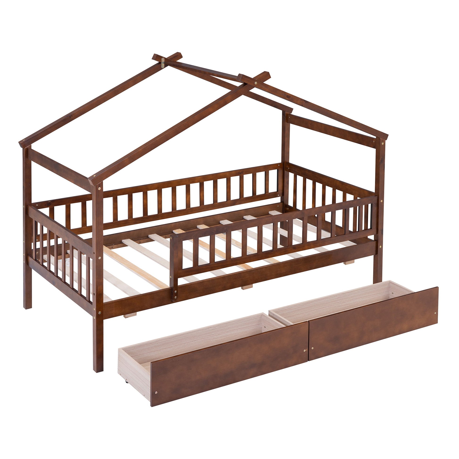 House Bed With 2 Drawers - The Sleep Loft - Online Mattress Showroom NYC