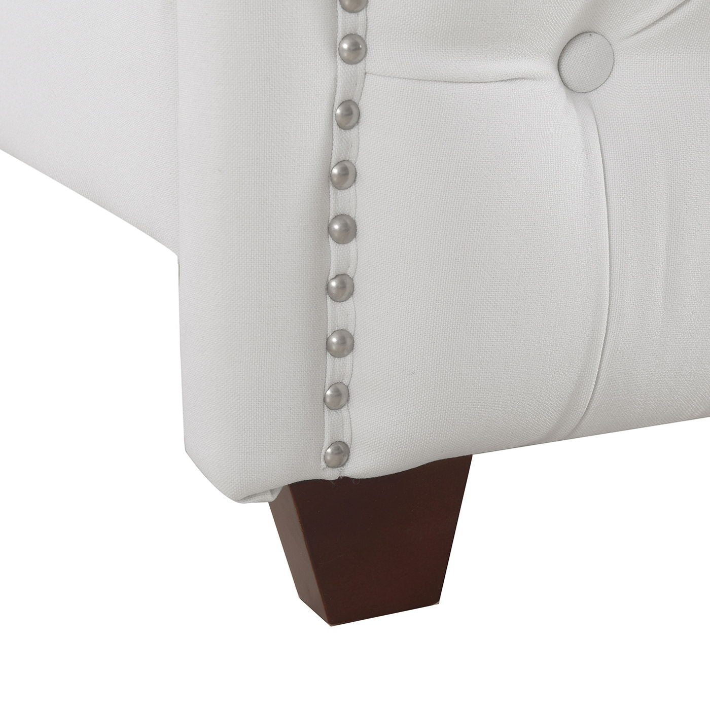 Marcella - Upholstered Shelter Headboard Bed Set - The Sleep Loft - Online Mattress Showroom NYC