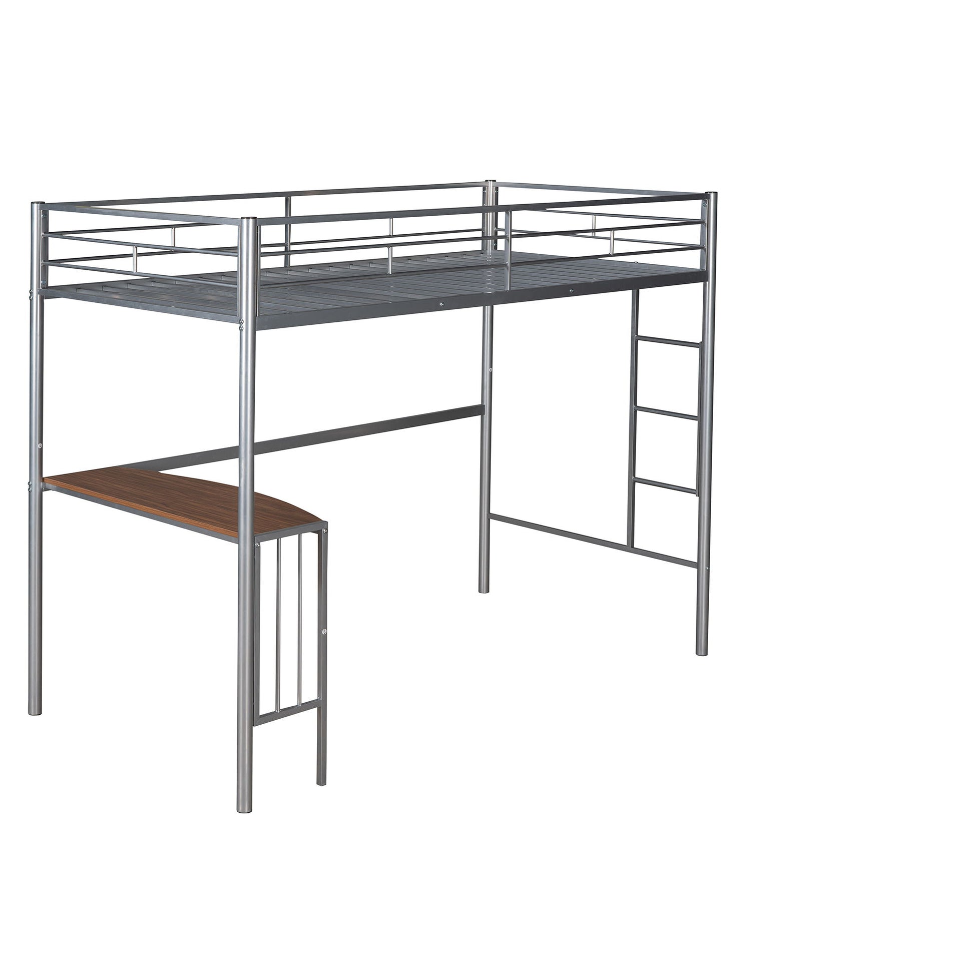 Bunk Bed With Desk, Ladder And Quality Slats For Bedroom - The Sleep Loft - Online Mattress Showroom NYC