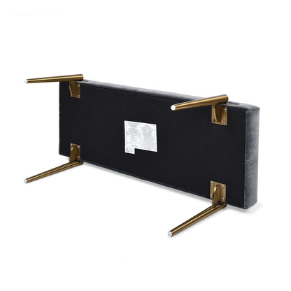 Aria - Upholstered Accent Bench - The Sleep Loft - Online Mattress Showroom NYC