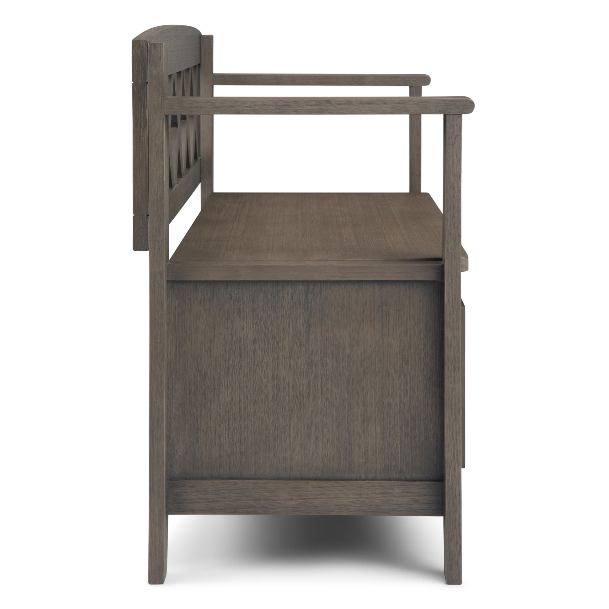 Amherst - Handcrafted Entryway Storage Bench - The Sleep Loft - Online Mattress Showroom NYC