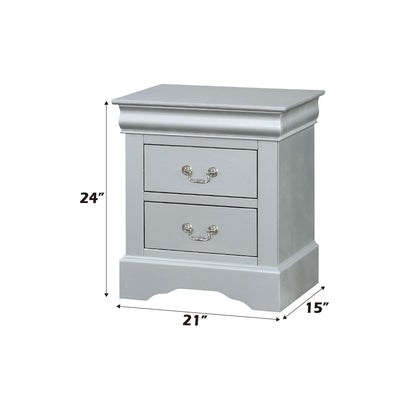 Louis Philippe - Accent Nightstand - The Sleep Loft - Online Mattress Showroom NYC