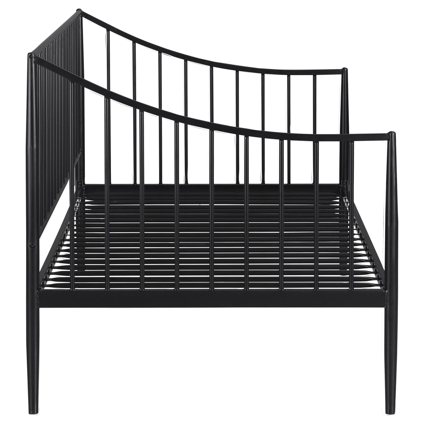 Jeremy - Twin Daybed Frame With Storage - Black - The Sleep Loft - Online Mattress Showroom NYC