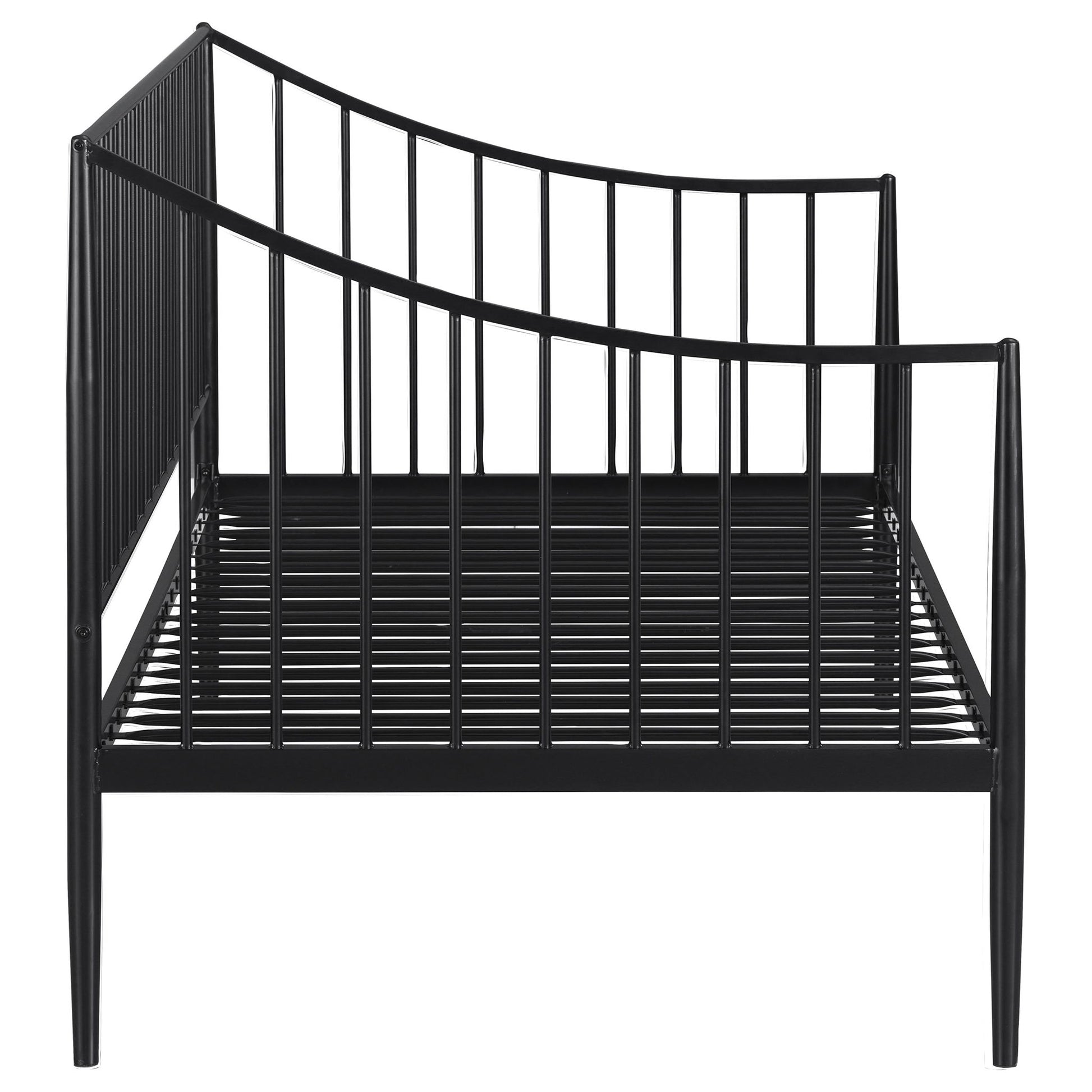 Jeremy - Twin Daybed Frame With Storage - Black - The Sleep Loft - Online Mattress Showroom NYC