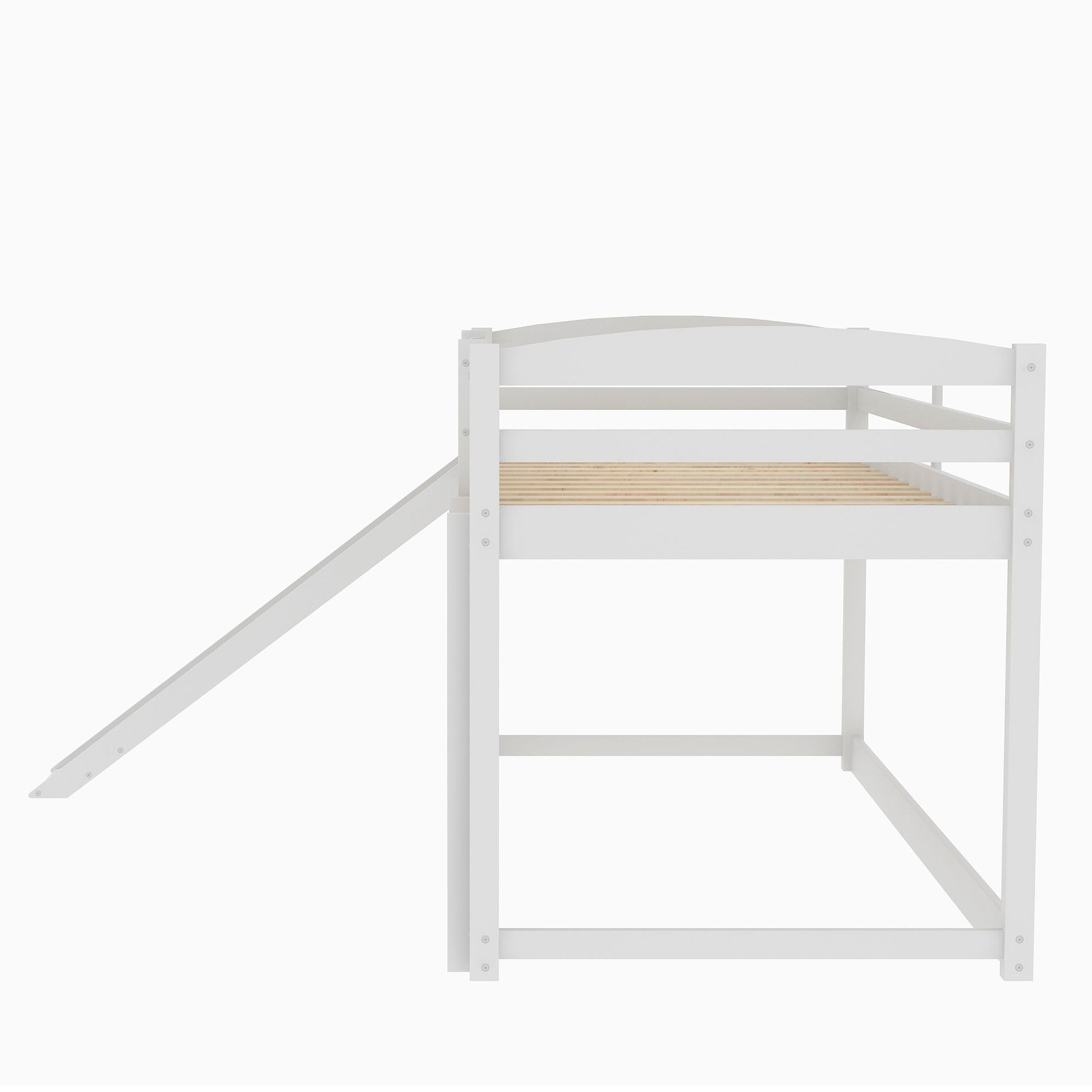 Durable Bunk Bed With Convertible Slide And Ladder - The Sleep Loft - Online Mattress Showroom NYC