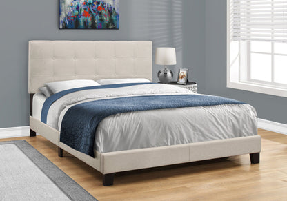 Bed, Upholstered, Frame Only, Transitional - The Sleep Loft - Online Mattress Showroom NYC