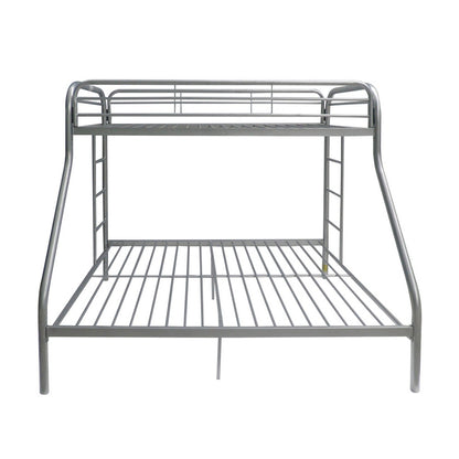 Tritan - Twin / Full Bunk Bed - Silver