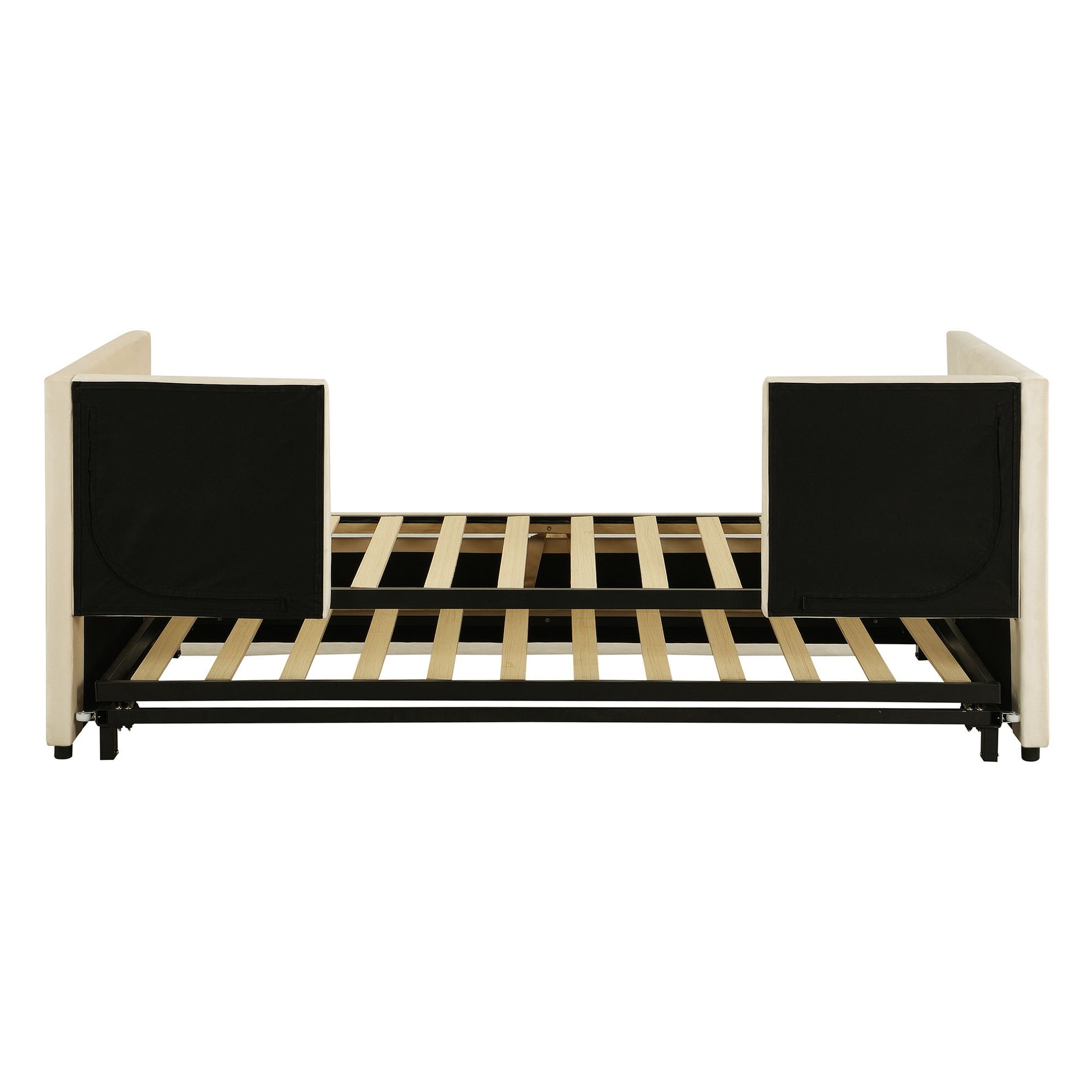 Twin Size Upholstered Daybed With Pop Up Trundle - The Sleep Loft - Online Mattress Showroom NYC