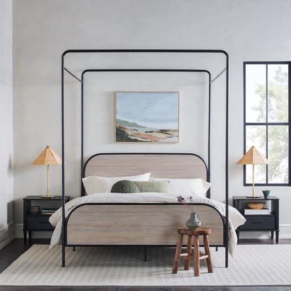 Modern Canopy Bed Frame - The Sleep Loft - Online Mattress Showroom NYC
