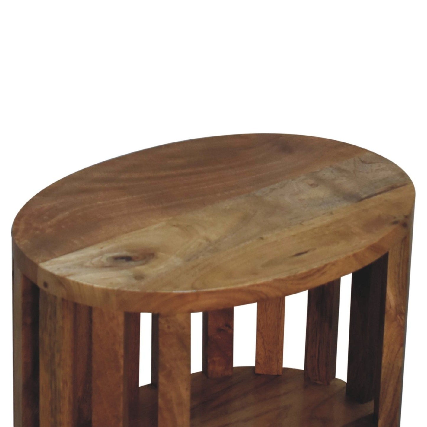 Ariella - Single Shelf Nightstand - Oak - The Sleep Loft - Online Mattress Showroom NYC