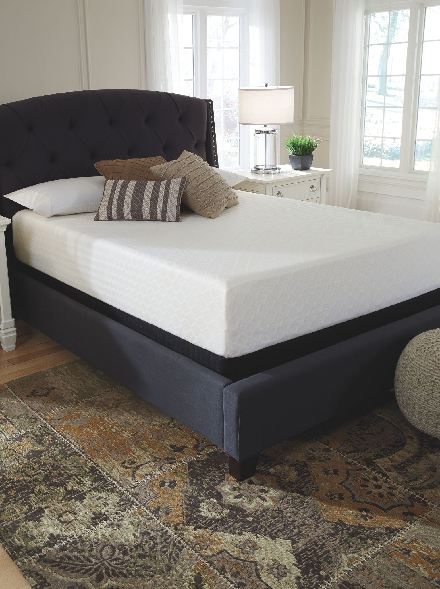 Chime 12 Inch Memory Foam - California King Mattress - 12-inch - White - The Sleep Loft - Online Mattress Showroom NYC