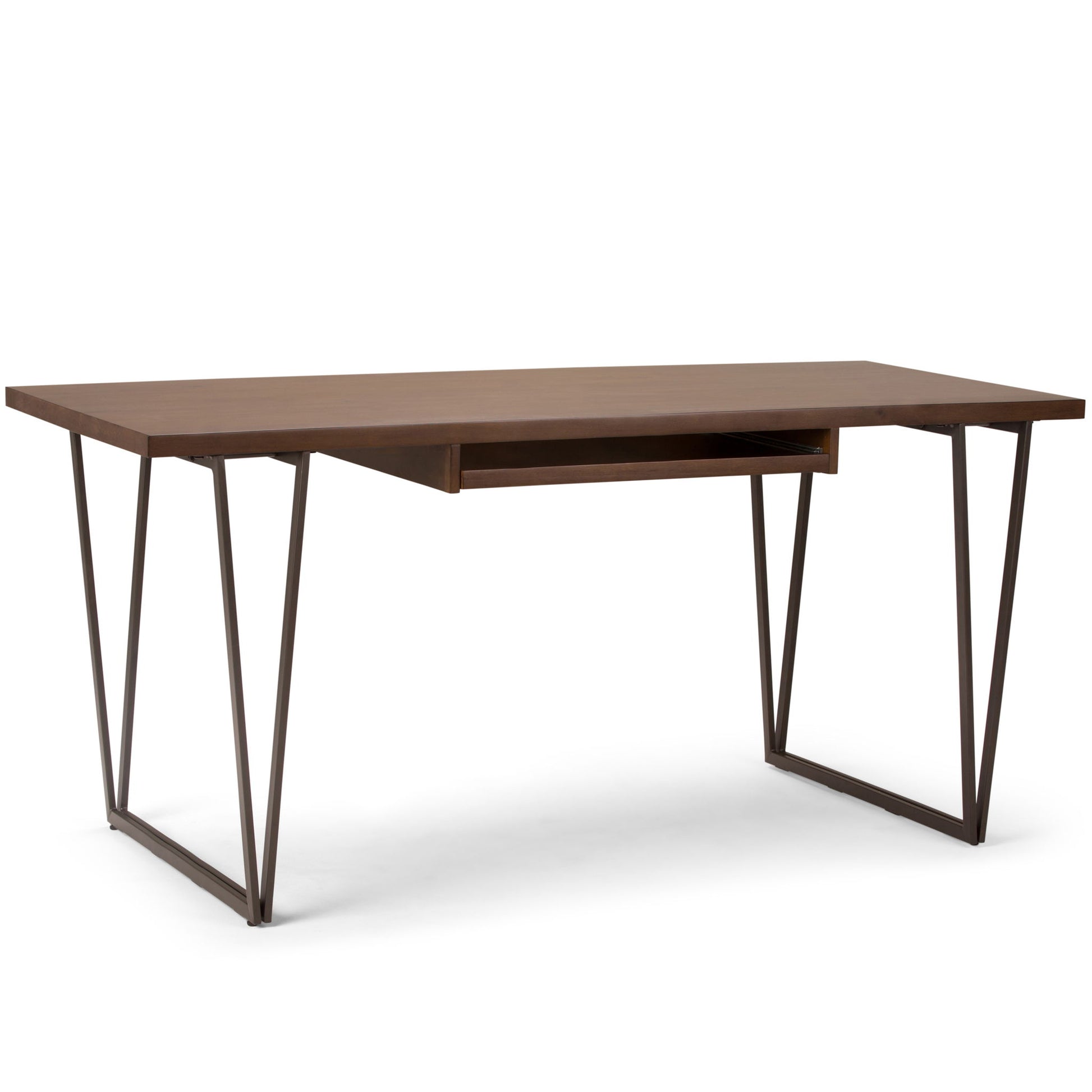 Ryder - Desk - Natural Aged Brown - The Sleep Loft - Online Mattress Showroom NYC