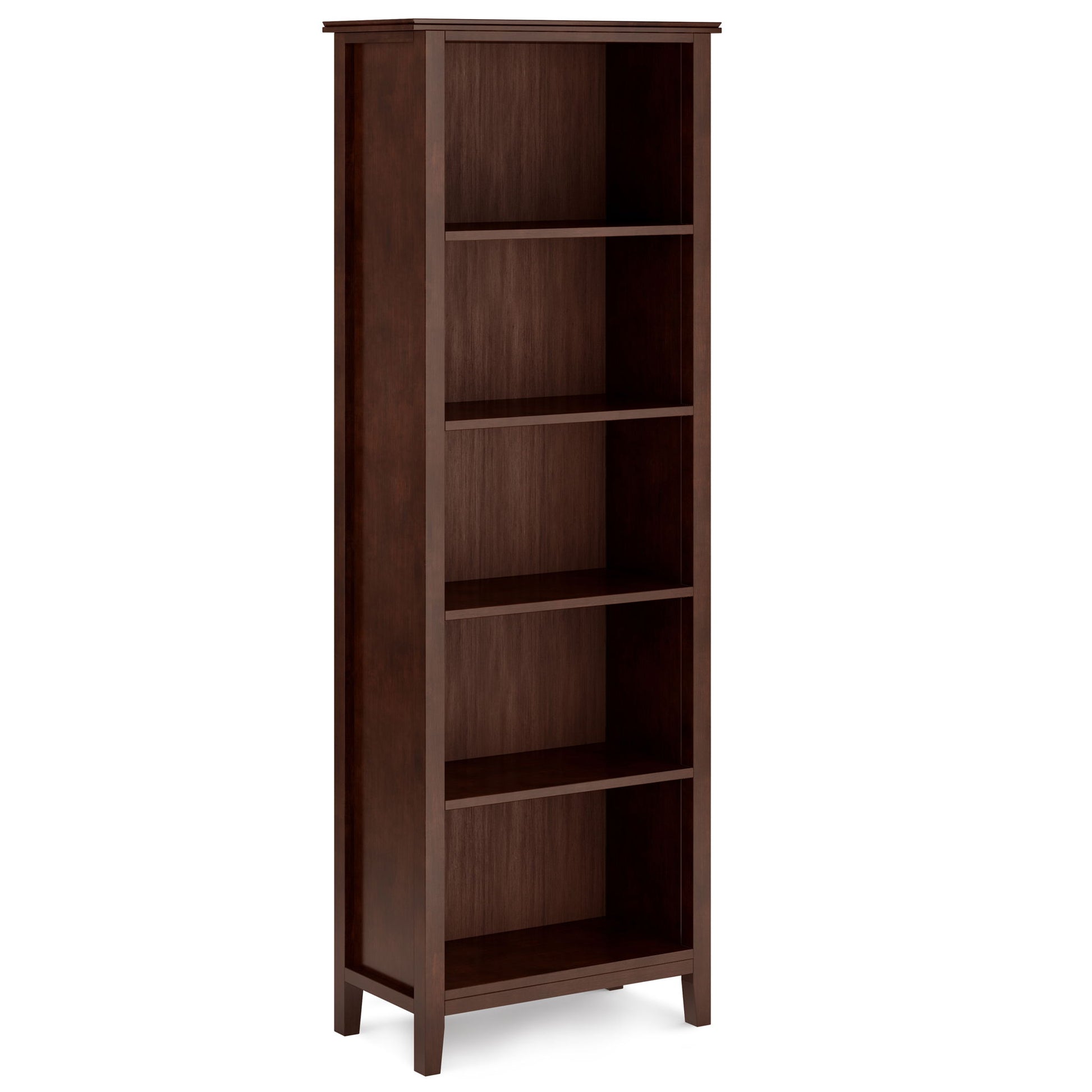 Artisan - 5 Shelf Bookcase, Handcrafted - The Sleep Loft - Online Mattress Showroom NYC