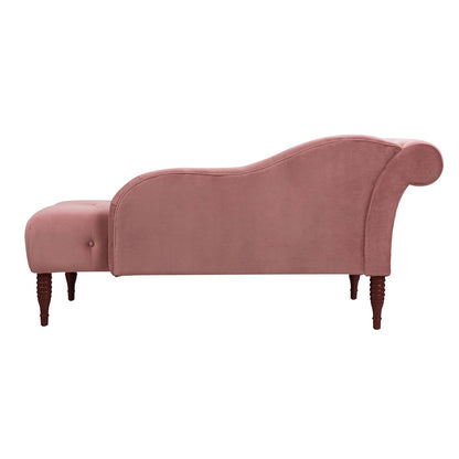 Samuel - Tufted Roll Arm Chaise Lounge - The Sleep Loft - Online Mattress Showroom NYC