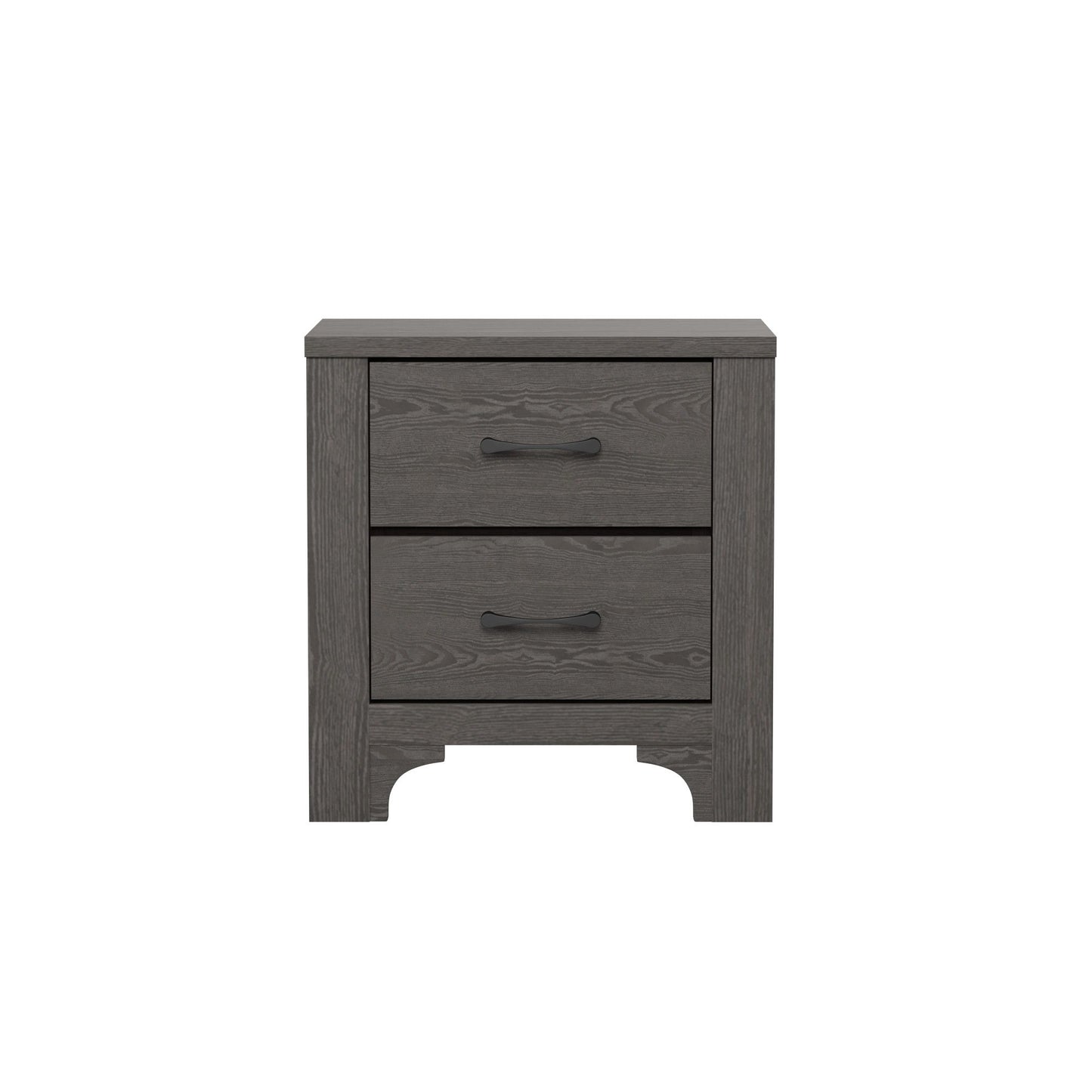 Junipe - 2 Drawer Nightstand - Brown - The Sleep Loft - Online Mattress Showroom NYC