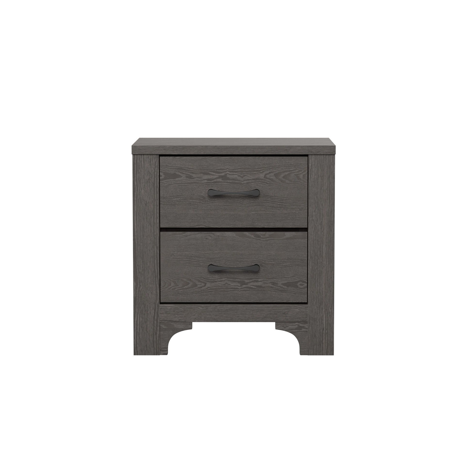 Junipe - 2 Drawer Nightstand - Brown - The Sleep Loft - Online Mattress Showroom NYC