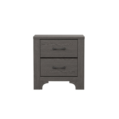 Junipe - 2 Drawer Nightstand - Brown - The Sleep Loft - Online Mattress Showroom NYC