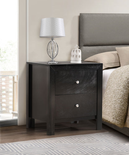 Charming Nightstand With Drawers - The Sleep Loft - Online Mattress Showroom NYC
